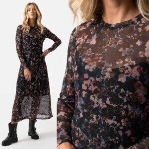 Floral Long Sleeve Dress